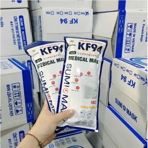Khẩu Trang Y Tế KF94 SUMI MASK 4 Lớp Kháng Khuẩn