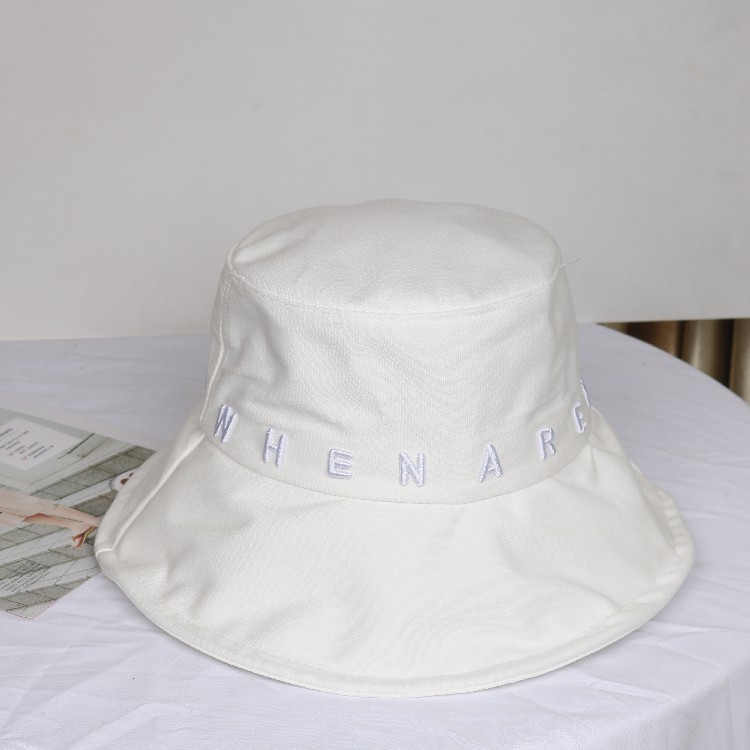 Nón Tai Bèo Chống Nắng Thêu Chữ Thời Trang Xu Hướng Nhật Hàn Cho Nữ