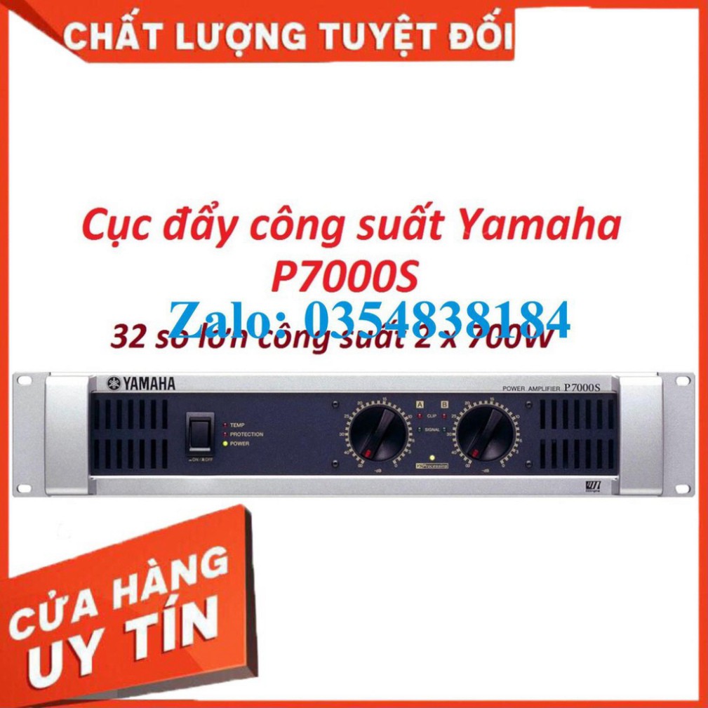 Cục đẩy công suất yamaha P7000S, 32 sò lớn