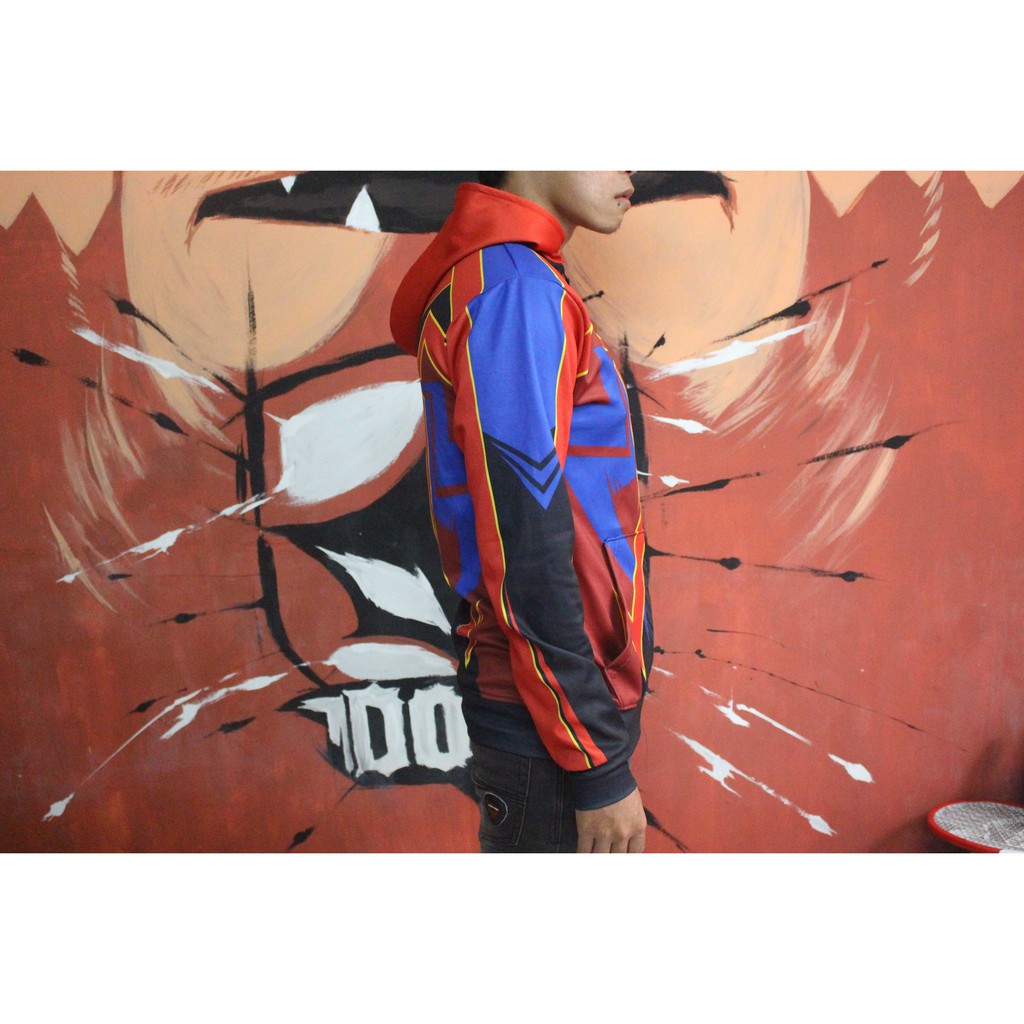 Áo khoác Hoodie Zipper Spider Man