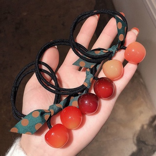 Dây cột tóc trái cherry xinh xắn