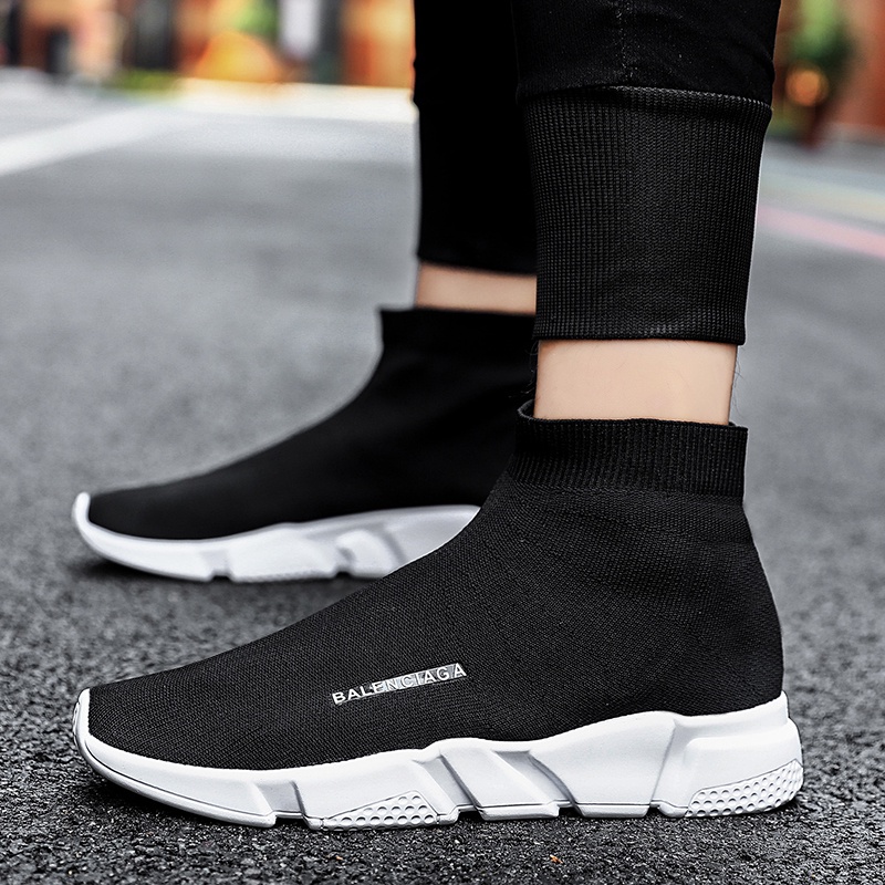 Giày Thể Thao Balenciaga Đế Bằng Siêu Nhẹ Thoáng Khí Chống Trượt Thời Trang Cho Cặp Đôi