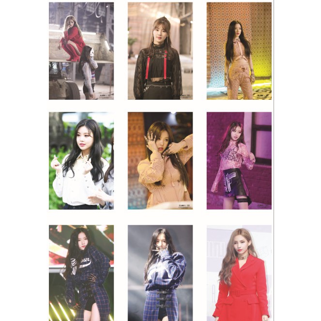 Lomo card ảnh nhóm (G)I-DLE I AM &quot;LATATA&quot; Full 43 ảnh