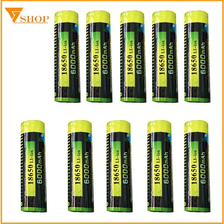 1 viên pin sạc 18650 Akasha 4.2V 6000mAh chính hãng