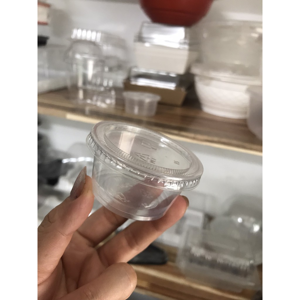 200 Hủ sốt 2oz TTK - Hủ đựng nước chấm 60ml - Hủ đựng sốt 60ml - Hộp đựng nước chấm hải sản