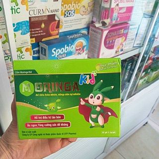 Cốm chùm ngây MORINGA Kid hết táo bón con ăn khỏe tăng cân tự nhiên.