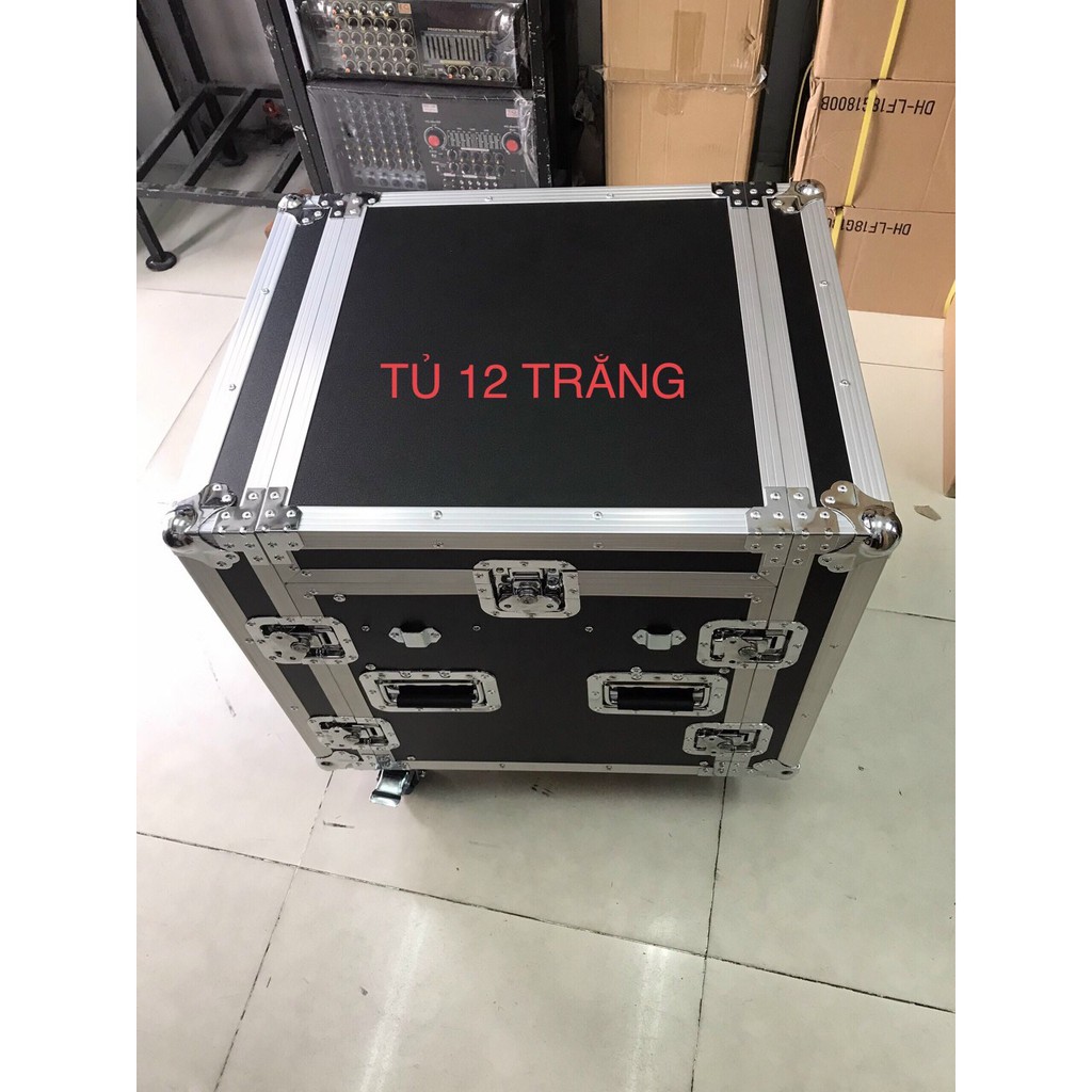 Tủ Rack đựng thiết bị 12U Có ngăn đựng bàn mixer riêng.