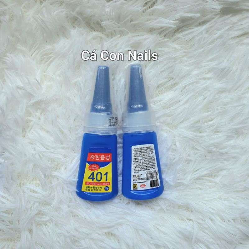 Keo 401 gắn móng siêu chắc 20g
