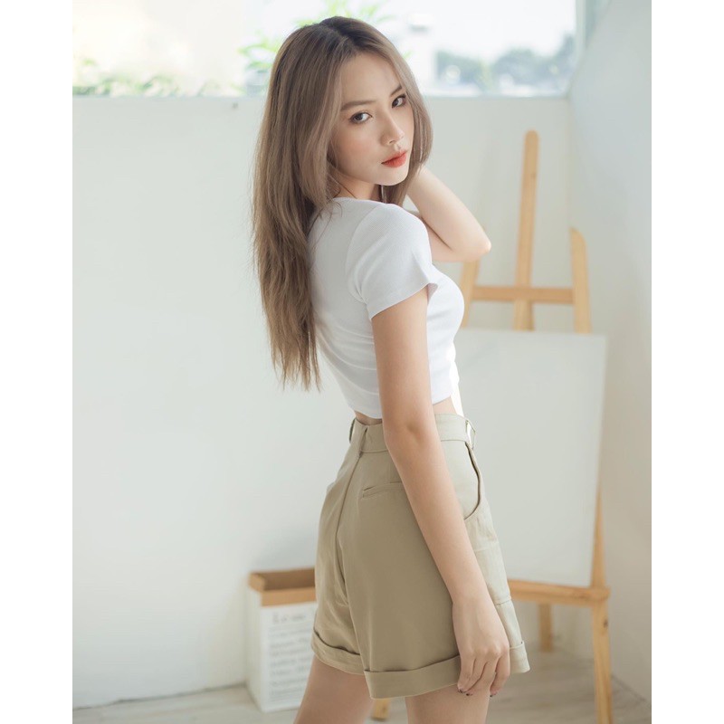 [Mã WASTUP giảm 10% tối đa 30K đơn 99K] Áo croptop Jersey | BigBuy360 - bigbuy360.vn