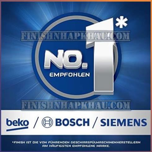 Muối 1,2kg Finish - Special Salt - Làm Mềm Nước Trong Khoan Máy - Chính Hãng