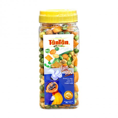 Snack và đậu thập cẩm Tân Tân hộp 200g