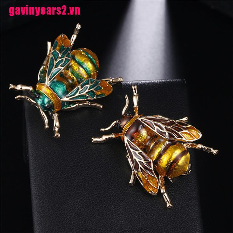 Con Ong Tráng Men Phong Cách Cổ Điển