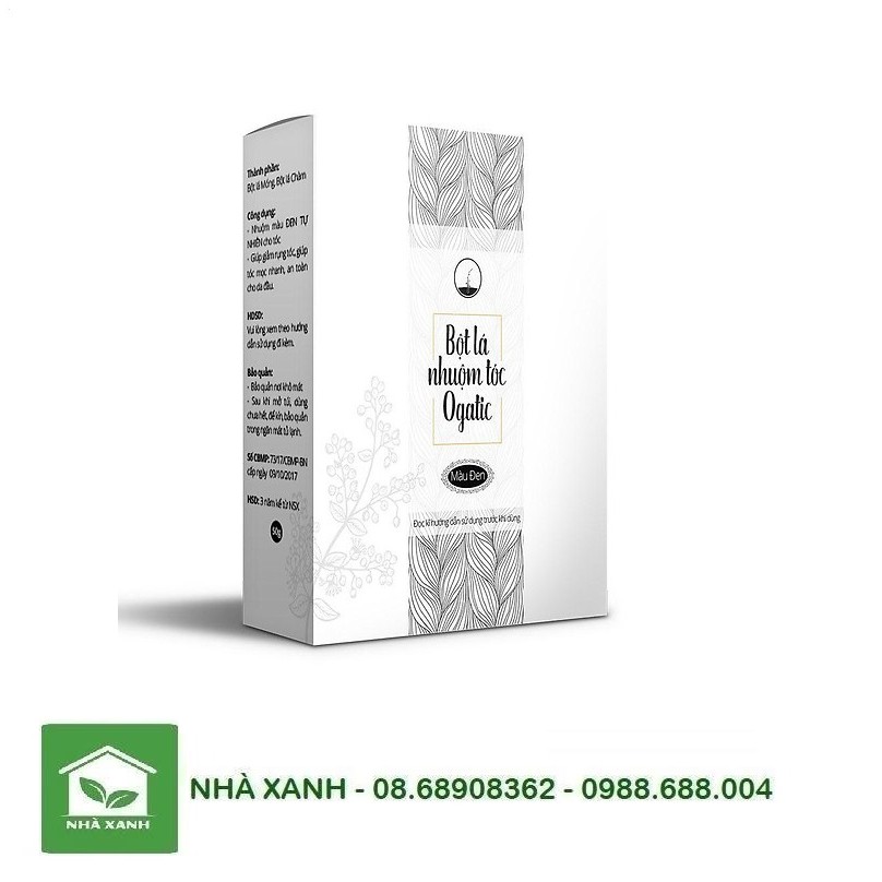 Lá nhuộm tóc Ogatic/ hộp (Date: 20/09/2021) | BigBuy360 - bigbuy360.vn