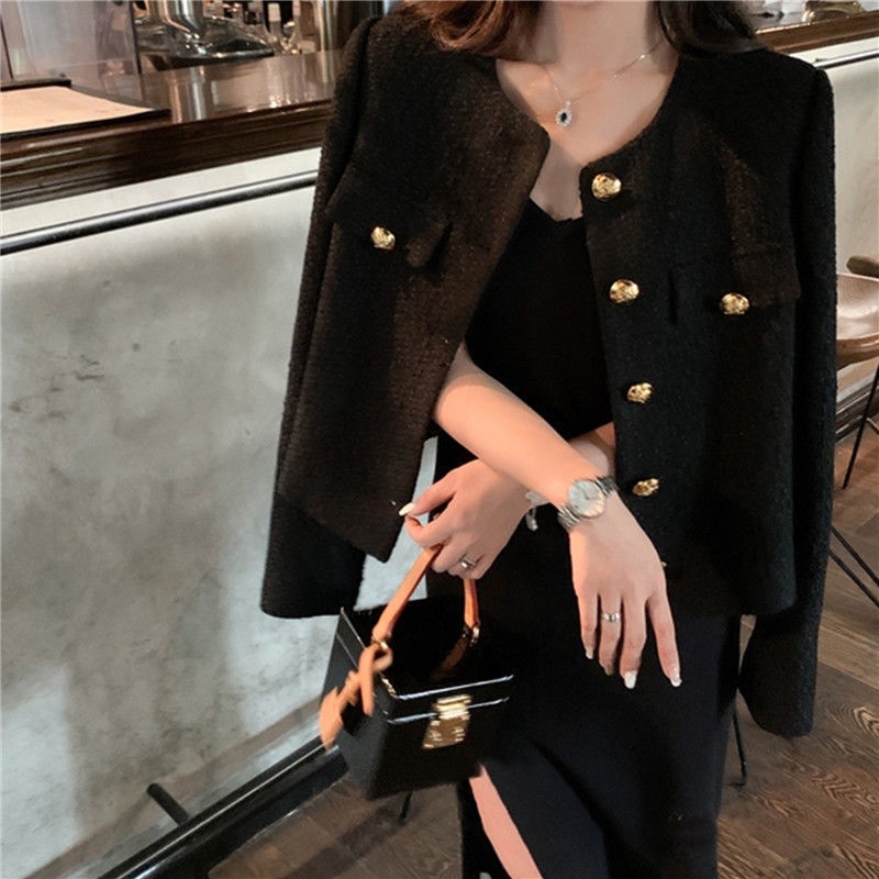 Áo Khoác Nữ Tay Dài Họa Tiết Caro Phong Cách Hàn Quốc Thời Trang