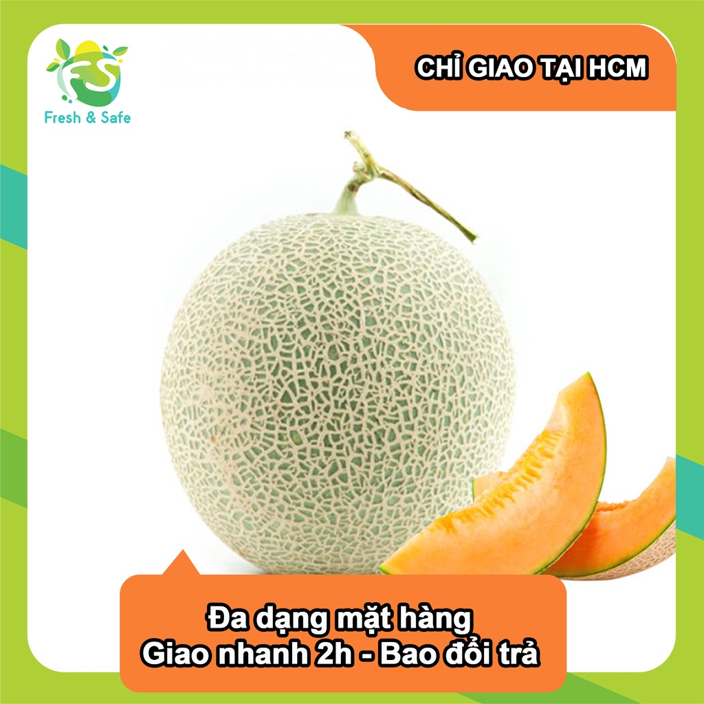 Dưa lưới tròn - trái 1.3kg