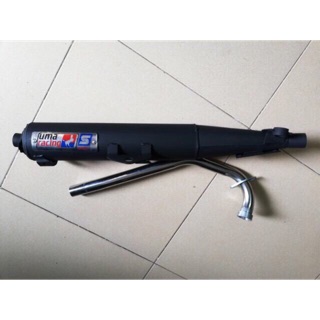 Pô exciter 135 móc nỉ hơi Full tem UMA cổ inox rời lắp cho exciter 2010 và 2011 và sirius đủ loại cổ cho các dòng xe