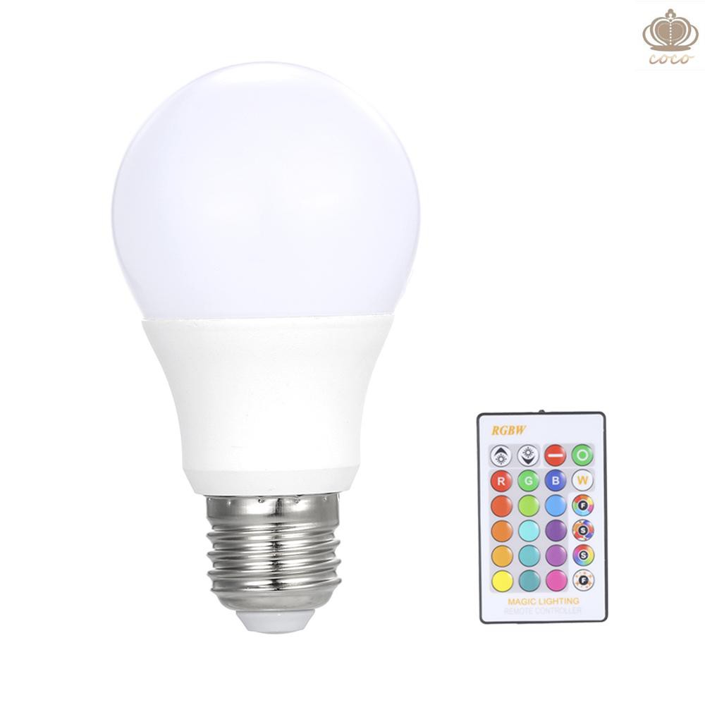 Đèn Led E27 nhiều màu tiết kiệm năng lượng 3W/5W/10W/15W RGB