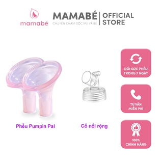 Bộ phễu hút sữa Pumpin và Cổ nối rộng cho máy hút sữa bình cổ rộng