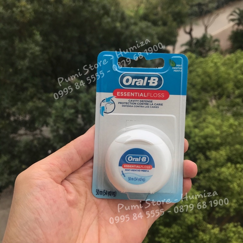 Chỉ nha khoa Oral B - Essential - Glide floss [Hàng Mỹ]