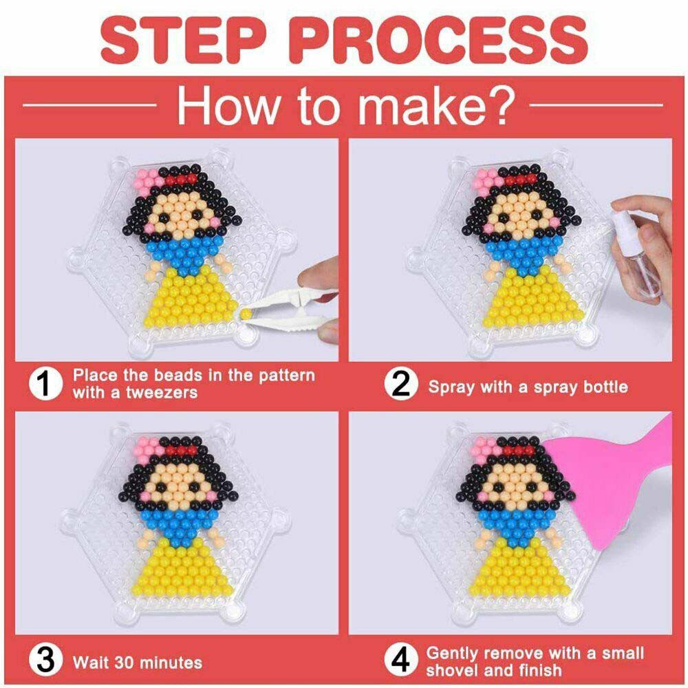 Bộ hạt nước xếp hình sáng tạo kích thích trí tưởng tượng cho bé