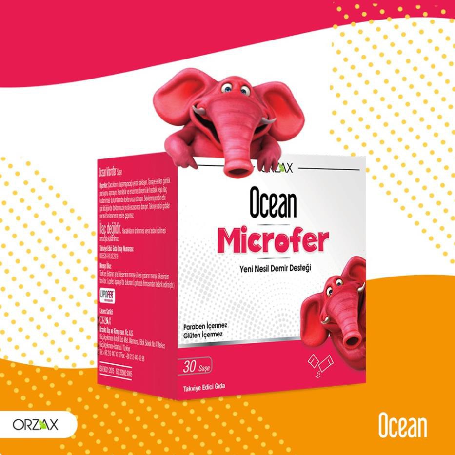 Ocean Microfer giúp bổ sung sắt cho cơ thể, giúp cải thiện tình trạng thiếu máu ở trẻ