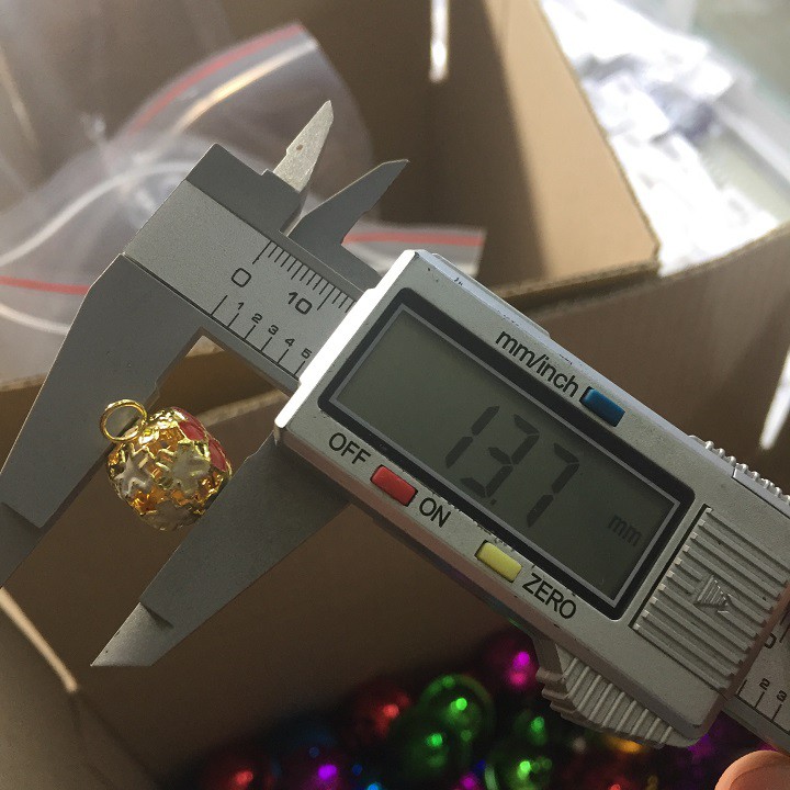 Phụ Kiện Làm Vòng Tay KATEDA SHOP Lục Lạc Hoa Màu Hỗn Hợp Đi Chơi, Dự Tiệc Làm Quà Tặng Đều Được