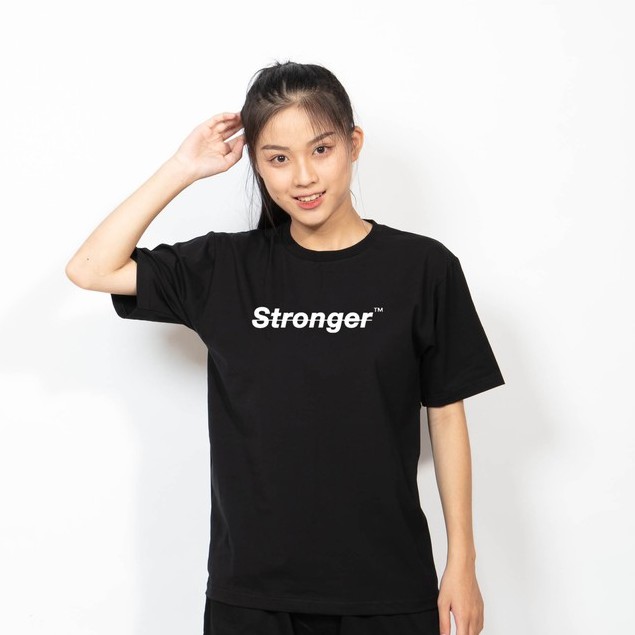 Áo phông tay lỡ form rộng Unisex giá rẻ nam nữ Stronger Phản Quang Local Brand M Studio