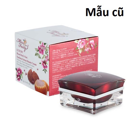 Kem dưỡng trắng da tinh chất huyết yến và tuyết giáp Miss Fairy 15g