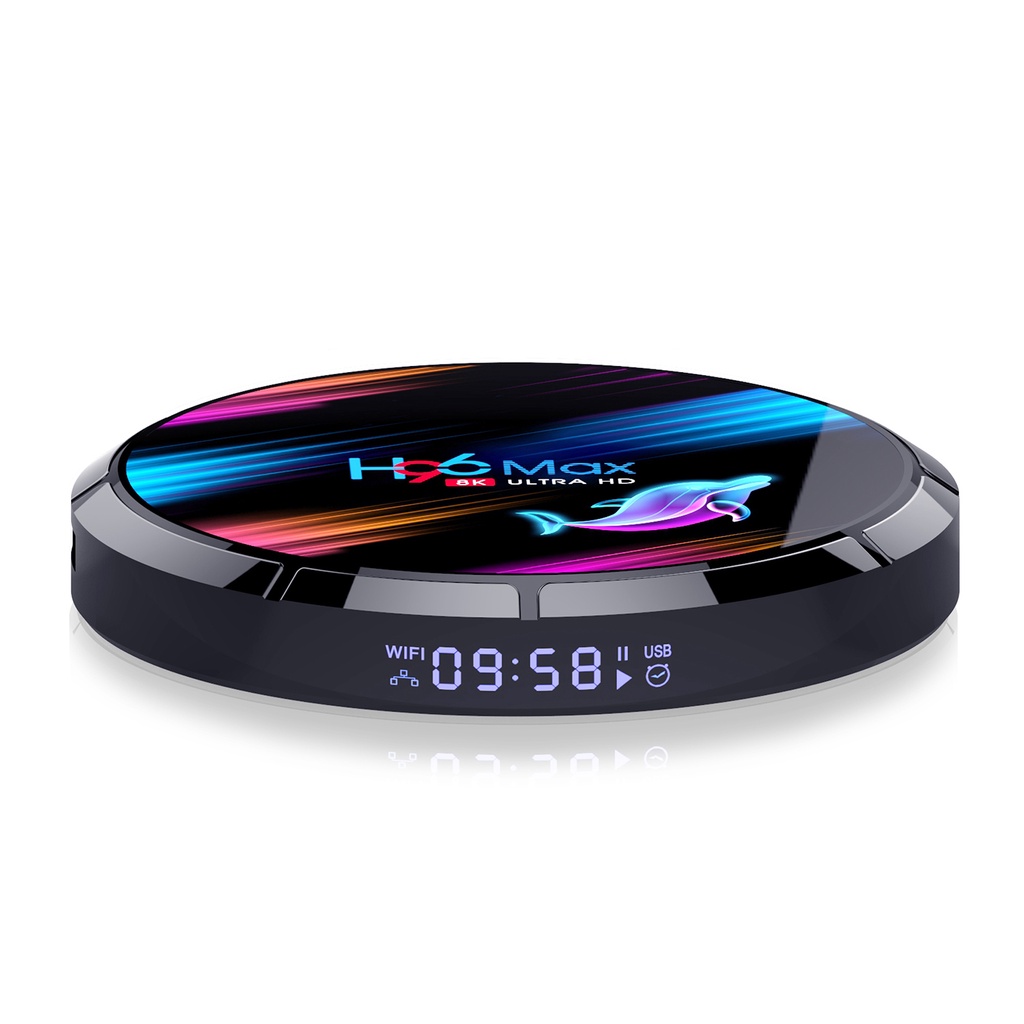 TV Box H96 Max X3 Android 9.0 S905X3 Cortex-A55 64 Bit 4GB / 32GB 2.4G & 5G WiFi H.265 VP9 I Miracast HD Kèm Phụ Kiện