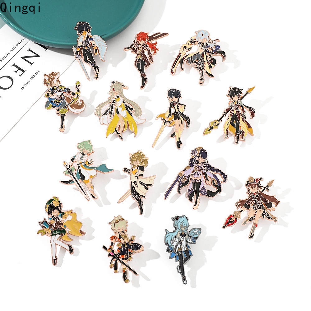 Huy hiệu cài áo MISS ZOE hình nhân vật anime đáng yêu