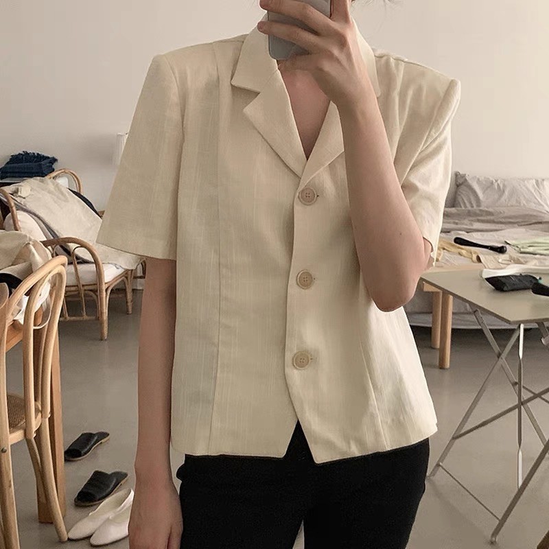 Blazer linen tay lỡ | BigBuy360 - bigbuy360.vn
