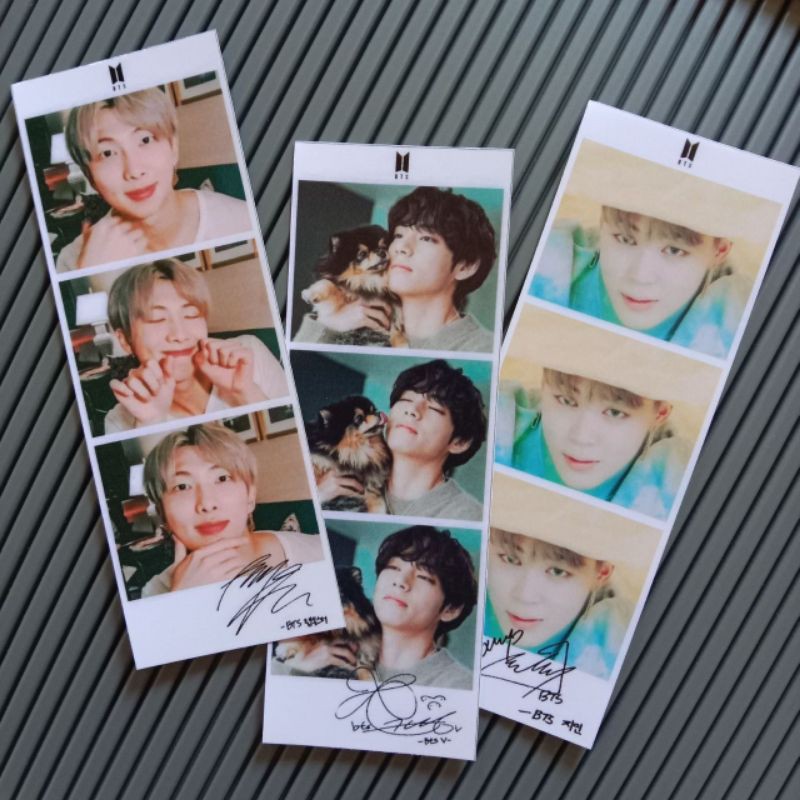 Ảnh Nhóm Nhạc Bts Polaroid