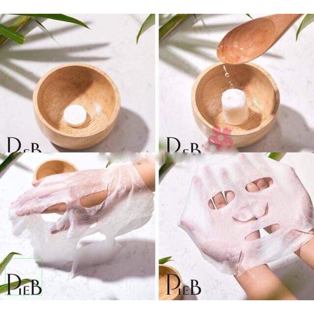 Mặt nạ giấy viên nén Miniso 100 viên