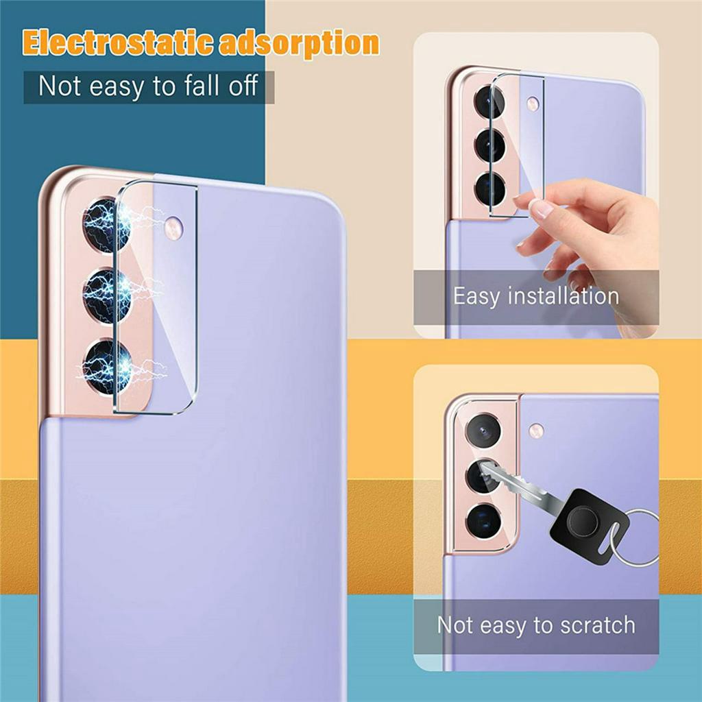 Kính Cường Lực Bảo Vệ Camera Sau Cho Samsung Galaxy S8 S9 S10 S20 S21 SE S22 Plus Note 8 9 10 20 Ultra