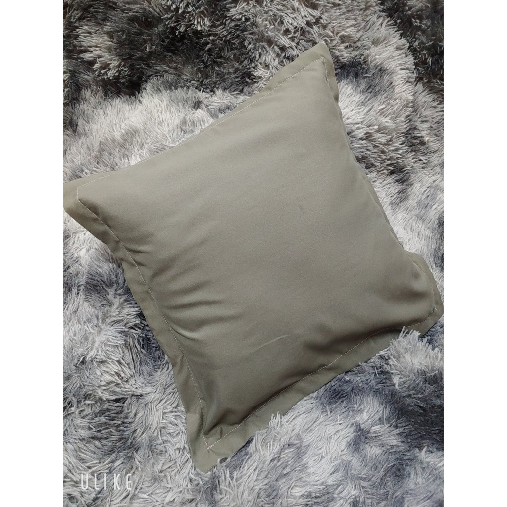 VỎ GỐI VUÔNG TRANG TRÍ SOFA, GIƯỞNG NGỦ SIZE 40X40, 45X45 COTTON TICI TRƠN