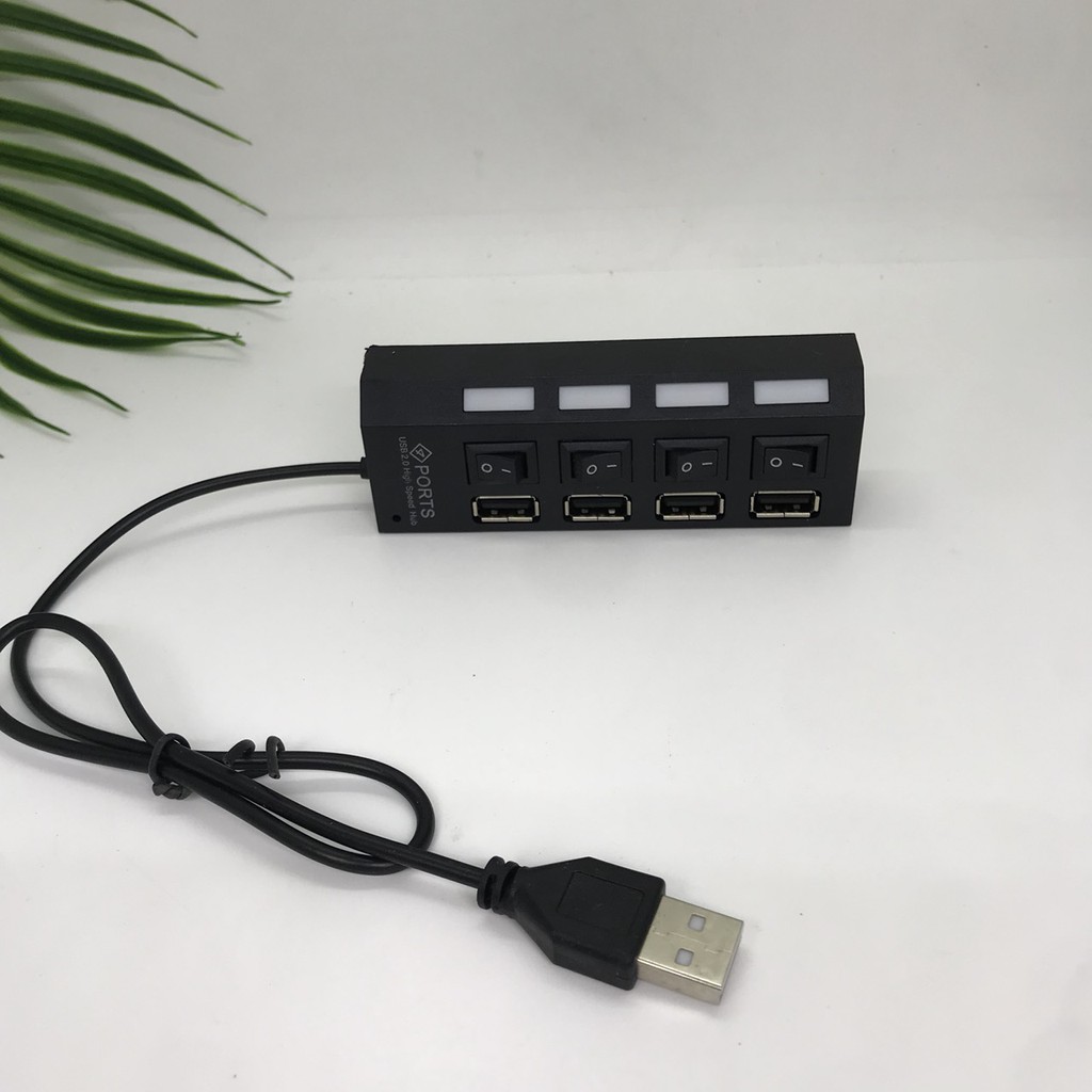 BỘ CHIA USB 4 CỔNG CÓ CÔNG TẮC