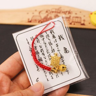 Móc khóa hình chú rùa may mắn