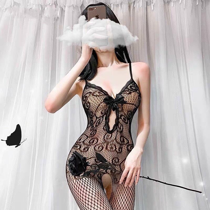 Che tên sp, Bộ đồ ngủ, cosplay ren lưới siêu sexy