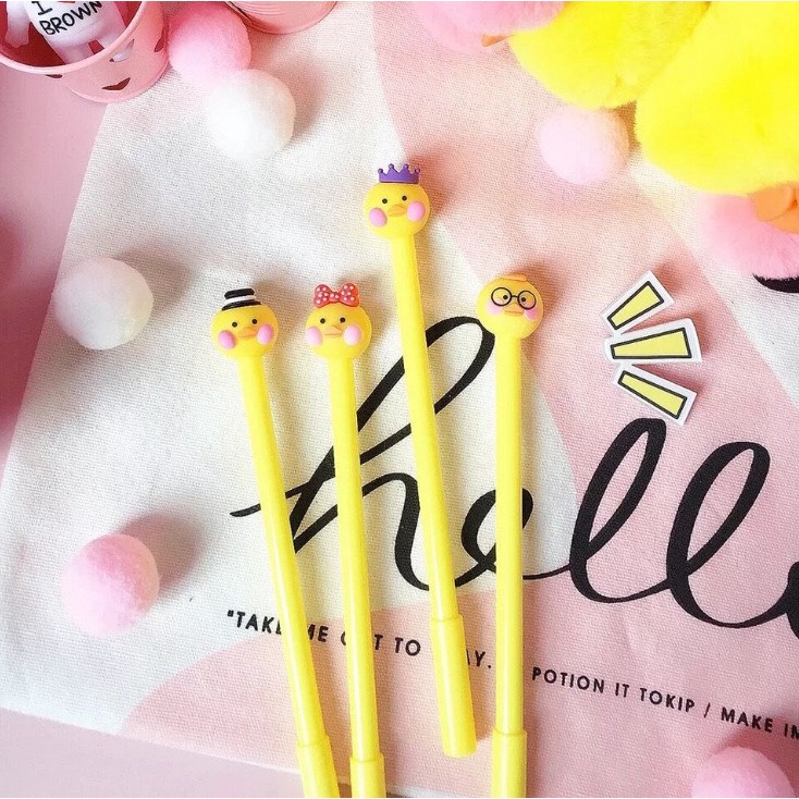 Combo 3 Bút Bi Màu Nước Siêu Kute Cho Bé BS_36 , Bút Bi Mực Nước Nét Bút 0.5mm Có Nhiều Màu Và Hình Cho Bé