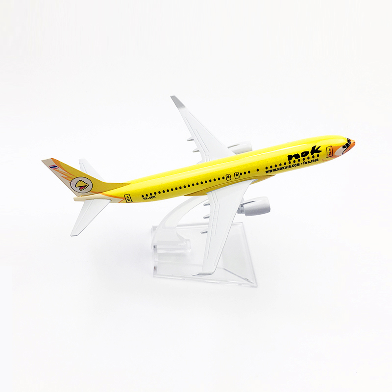 AIRCRAFT MODEL Mô Hình Máy Bay Đồ Chơi Airways Air Nok B737 737 16cm