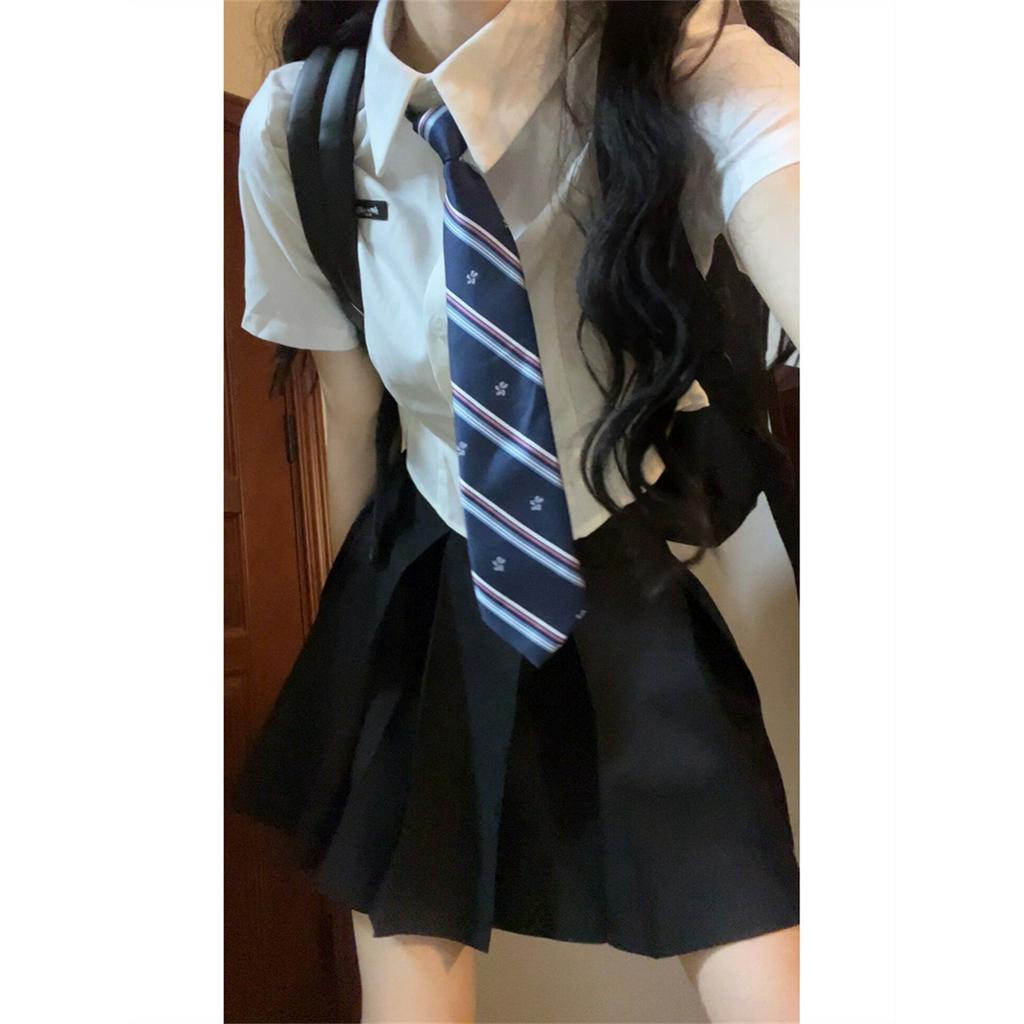 Xiaozhainv Áo Sơ Mi Tay Ngắn Thời Trang Dành Cho Nữ