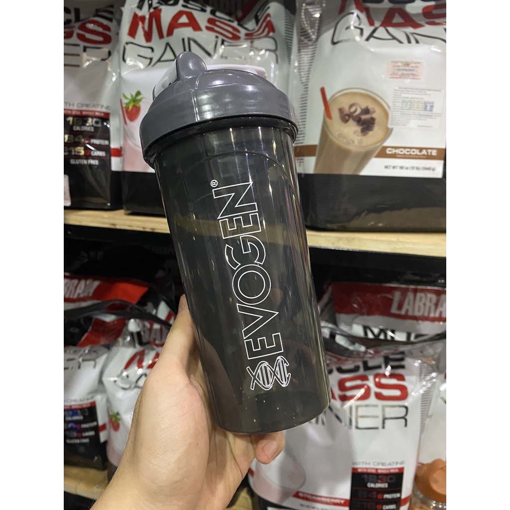 Evogen Shaker, Bình Lắc Chính Hãng Evogen 600ML, Không Nhựa BPA