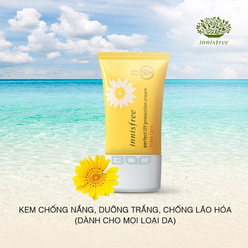 Kem Chống Nắng Innisfree Intensive Triple-Shield Sunscreen SPF50+/PA++++ 50ml