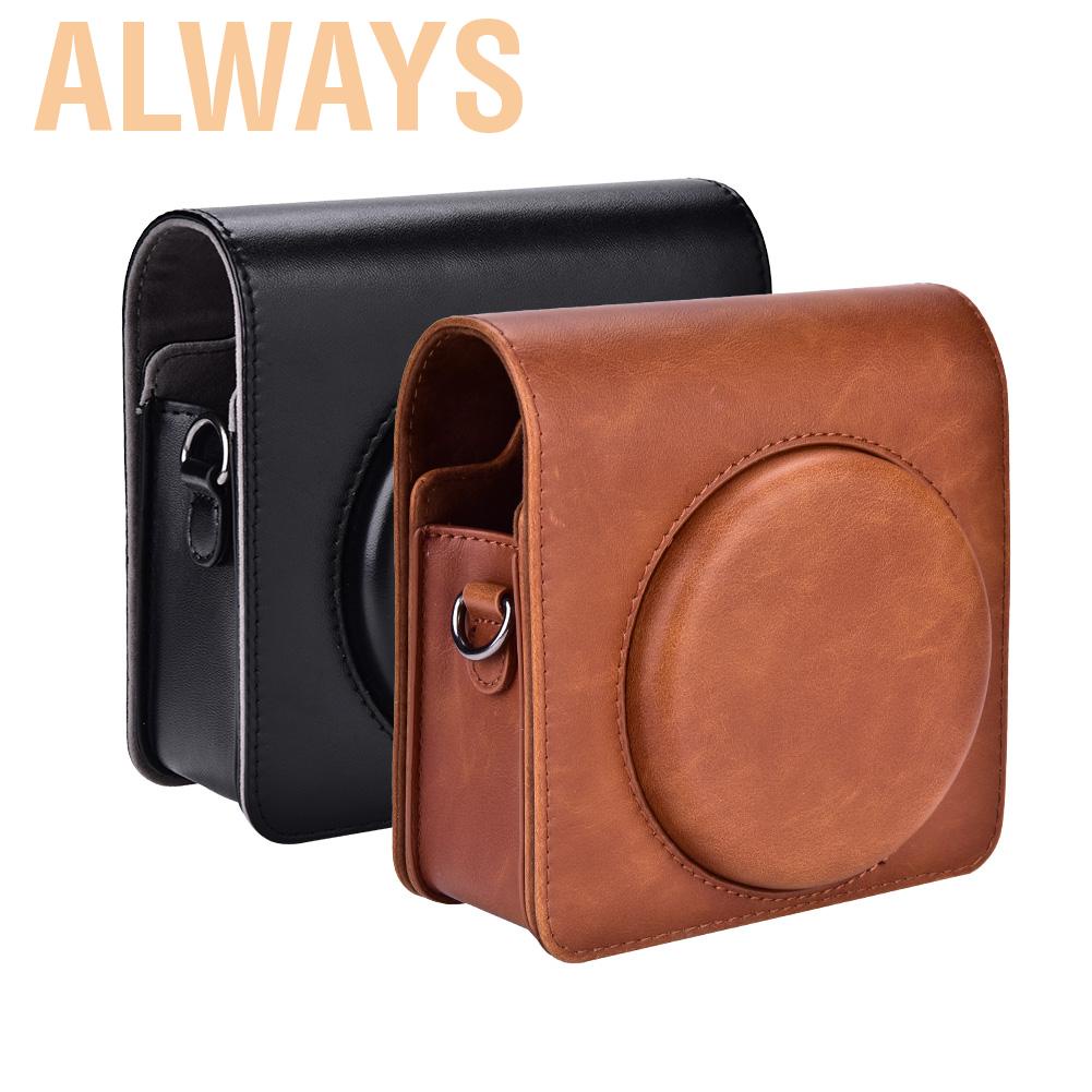 Túi Da Pu Đeo Máy Ảnh Fujifilm Instax Sq6 Kèm Dây