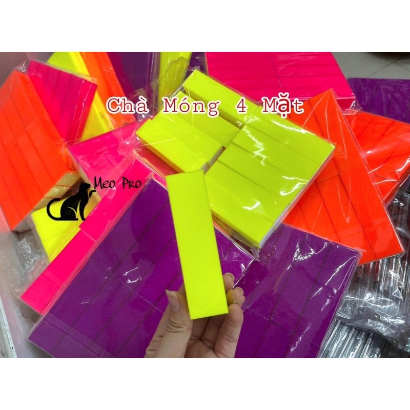 Phao chà dũa móng 3 mặt -4 mặt