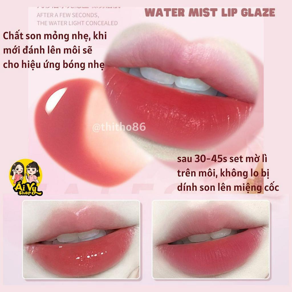 Son Kem Lì GOGO TALES Nude Water Mist Lip Glaze GT487 - GOGOTALES