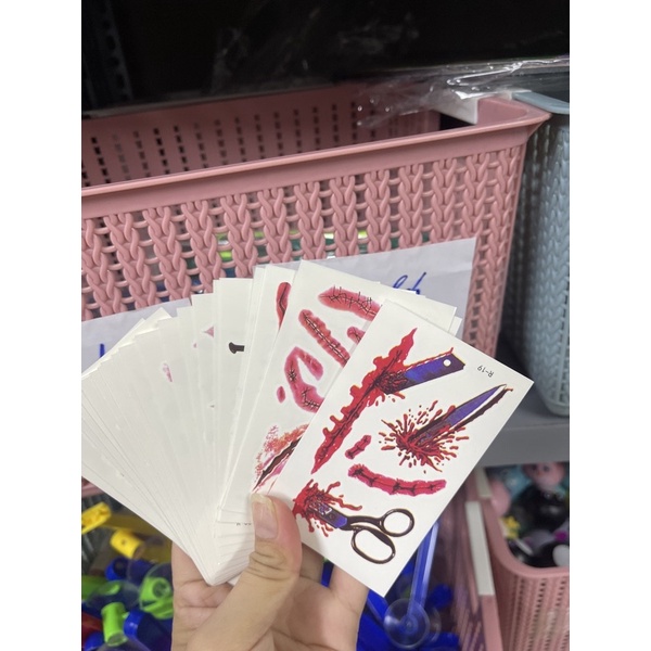 Miếng dán hình săm haloowen