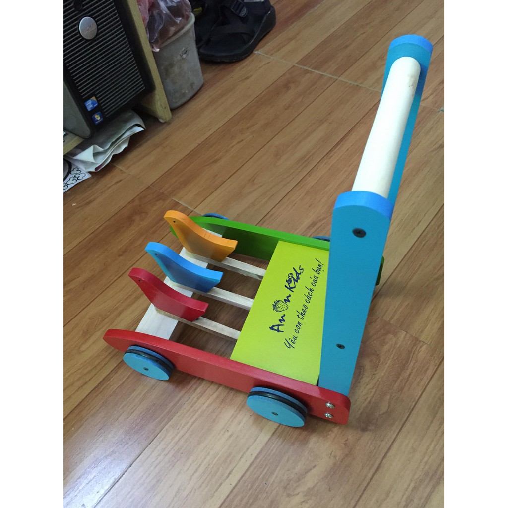 Xe Tập Đi 3 con Chim An An Kids Hoặc Em Bé Vàng Việt Nam