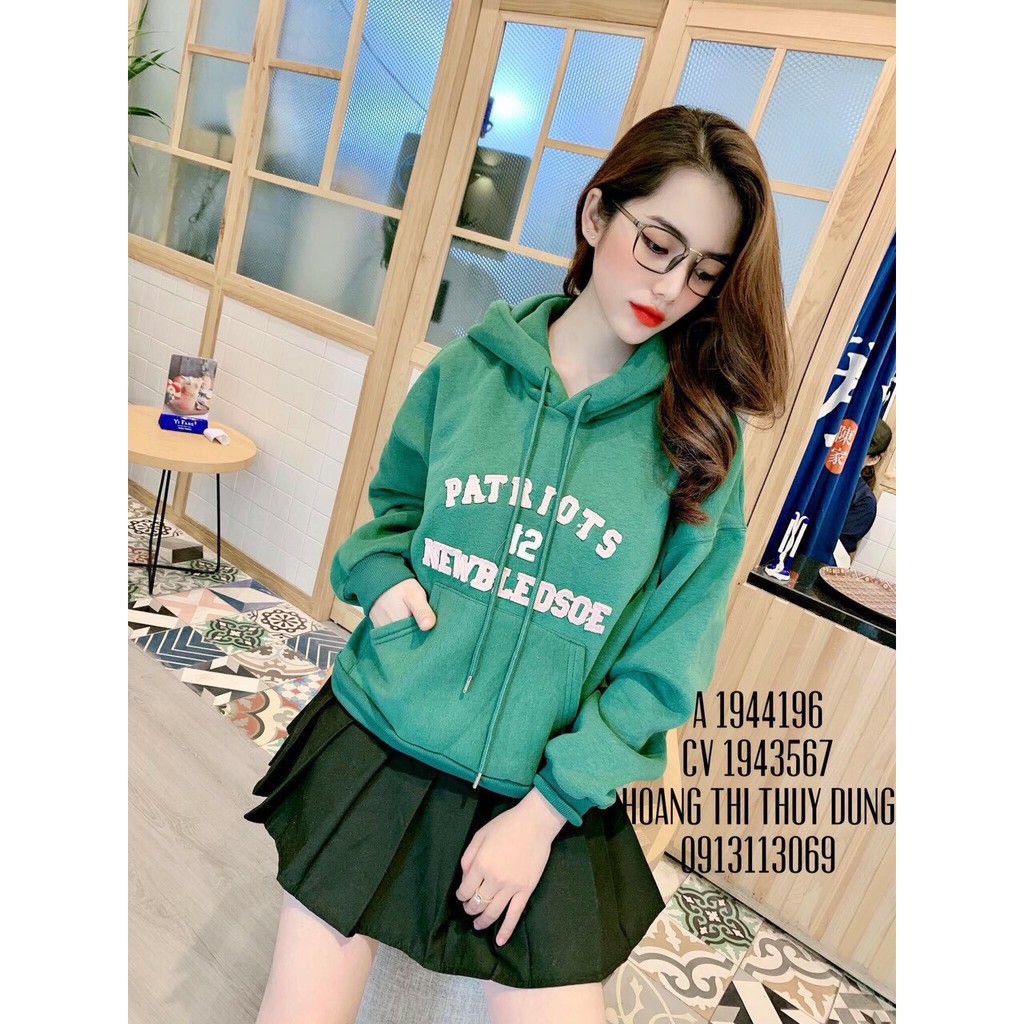 Free_Ship Áo Khoác Hoodie Thời Trang Nữ Mới Nhất Hiện Nay chất cho TEEN