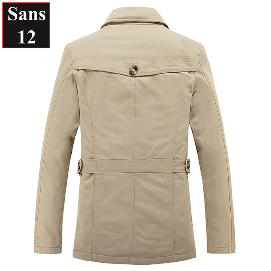 Áo khoác kaki nam hàn quốc manto Sans12 măng tô dáng ngắn khaki blazer bigsize to 3xl 4xl 5xl cỡ đại 80kg 90kg 100kg | BigBuy360 - bigbuy360.vn